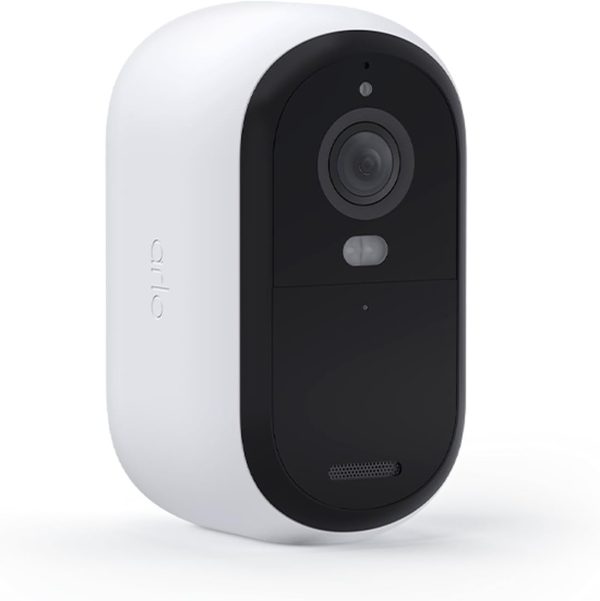 Arlo Essential Security Camera 2K 2nd Gen, Indoor/Outdoor Wireless Camera with Spotlight, 2-Way Audio, Color Night Vision, Motion Activation, Wide Angle, White, 1-Pack, VMC3050 (Renewed) - Image 2